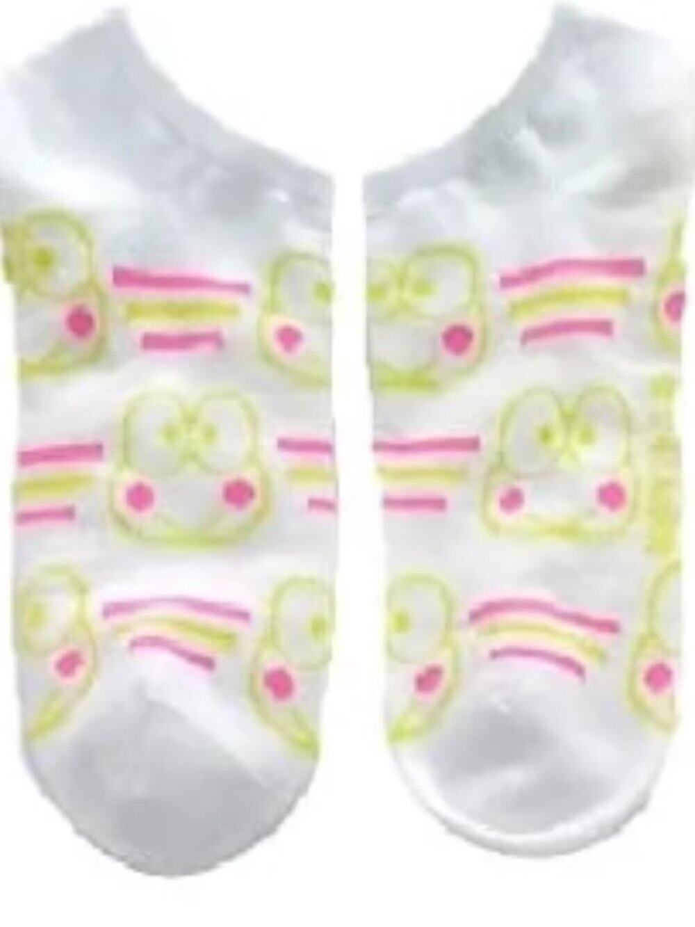 #KP-2174 Keroppi Licensed Women's 4-10 Ankle Sock